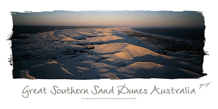 Poster of the Great Southern Sand Dunes...