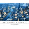 Melbourne Australia Vintage Poster