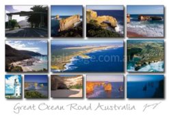 Great Ocean Road Australia Postcard