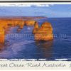 Great Ocean Road Australia Puzzle Postcard JSC 156 Photographed By Jorg Heumuller.