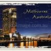 Australia Jigsaw-Card is overlooking Melbourne’s Crown Casino with the Flames in Show.