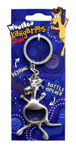 3D Kangaroo Keyring Bottle opener, Whoohoo Kangaroo