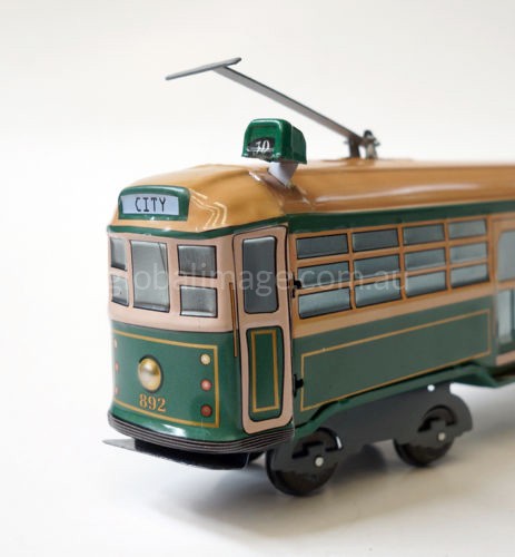Melbourne City Circle Tram Replica Train Model Metal Handmade Rail Tin 34cm 