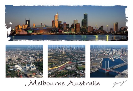 Melbourne Australia Jigsawcard These Images are of Melbourne, Australia. Our Jigsaw cards are just a bit of fun!