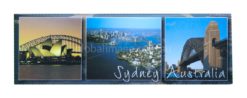 Sydney Australia 3 Picture View Fridge Magnet