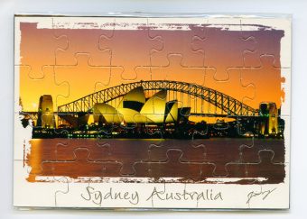 Sydney Australia Jigsaw- Magnet...