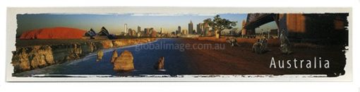 Australia Collage Bookmark